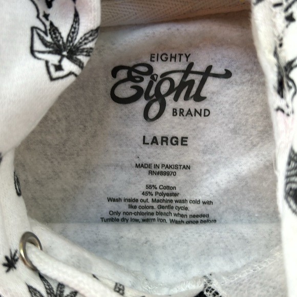 Eighty Eight Paisley Print Hoodie (L) - Picture 4 of 9